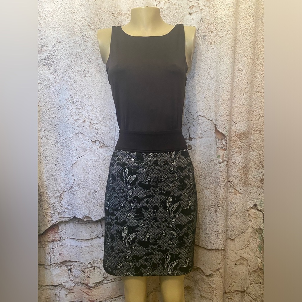 VinRouge Grey Black Pull On Skirt 🇨🇦